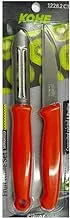 Kohe Stainless Steel Combo Knife and Peeler 2-Pieces Set, Assorted