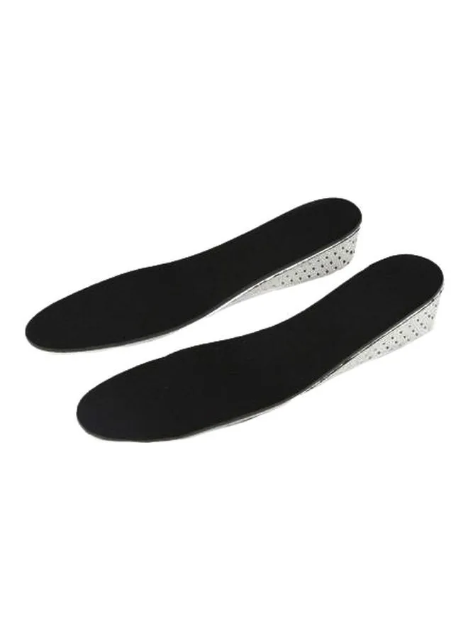 OUTAD Memory Foam Height Increase Insole Pad Black/White