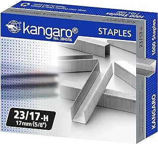 Kangaro 23/17 Staples 1000 Staples, Silver