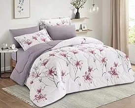 Hours Floral Comforter 6Pcs Set King Size (Maxine-16)