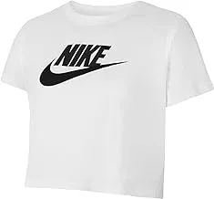 Nike Girl's G Nsw Tee Crop Futura T-Shirt