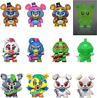 Funko Mystery Mini's: Five Nights at Freddy's, Security Breach - One Random Mystery Vinyl Figure 3 Inches Tall, Collectible Toys - 49688