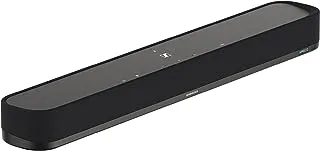 Sennheiser AMBEO Soundbar Mini - Immersive 3D Audio for TV, Movies, and Music - Compact Device with Powerful Adaptive Features, Multiple Connectivity and Intuitive Usage