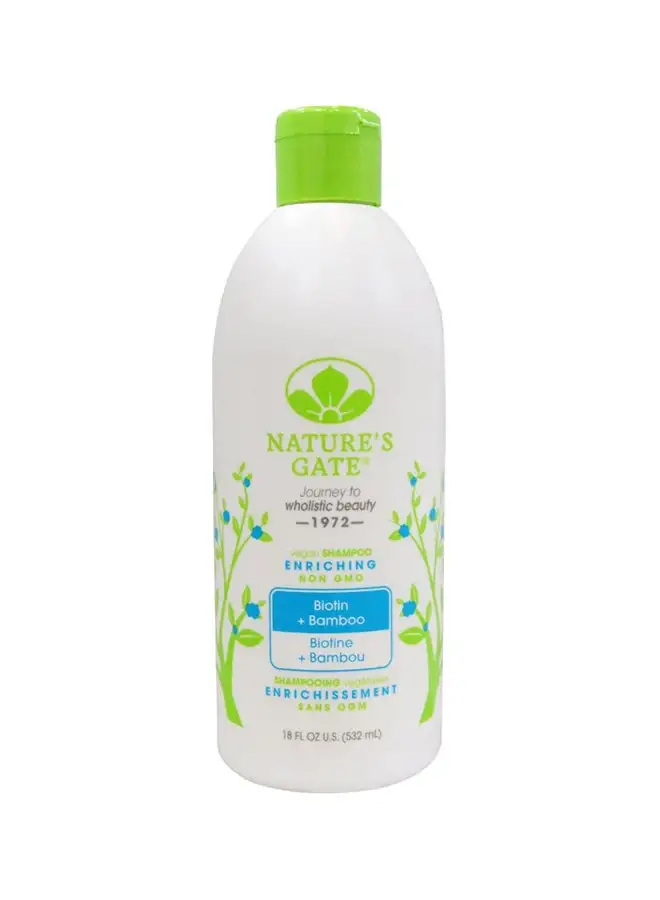 Nature's Gate Enriching Biotin And Bamboo Shampoo Multicolour 532ml