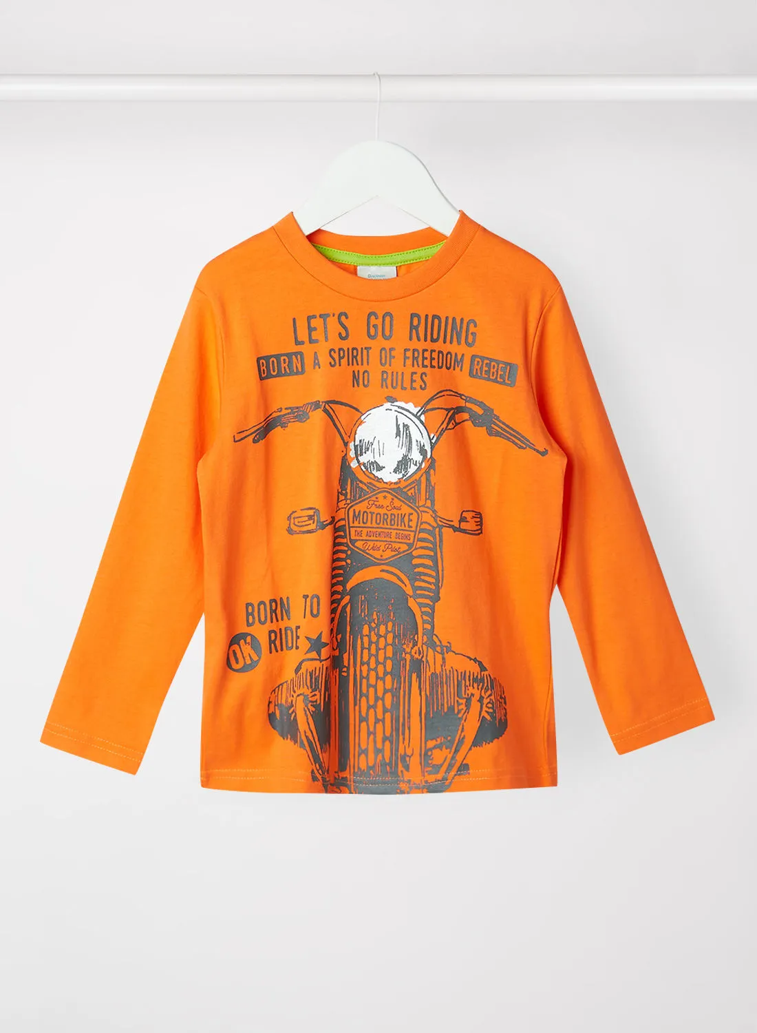 Boboli Kids/Teen Graphic T-Shirt Orange