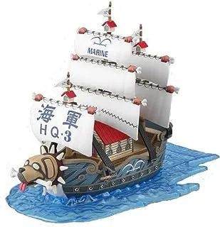 نموذج بلاستيكي لسفينة حربية من مجموعة السفن الكبرى من قطعة واحدة