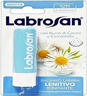 Felce Azzurra 12H Labrosan Soothing Moisturizing Lip Balm with Cocoa Butter and Chamomile 5.5 ml
