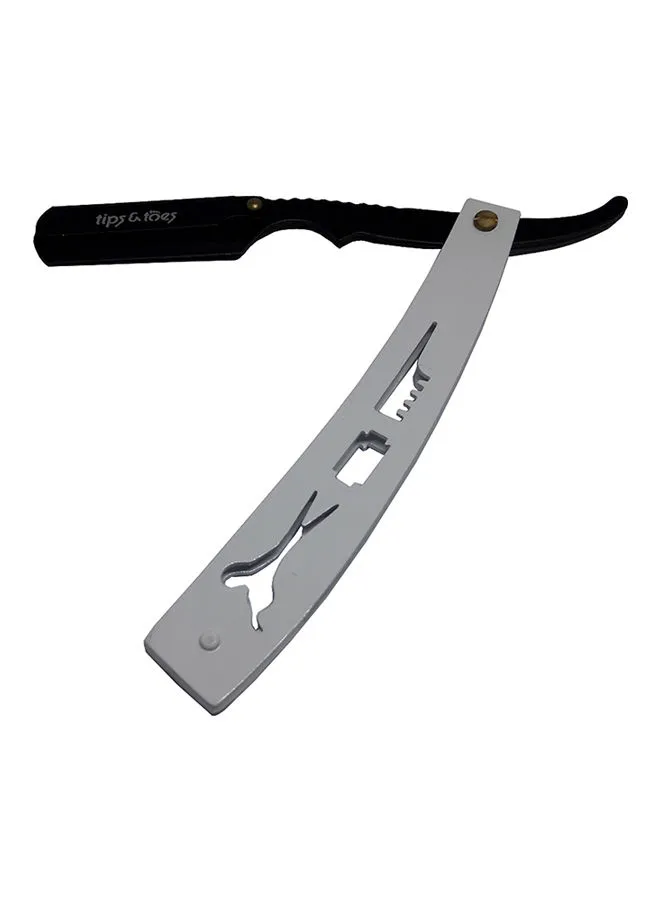 Tips & Toes Shaving Razor Blade TT-707 White/Black