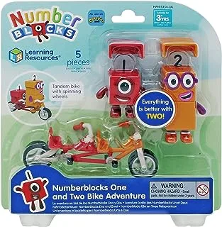 Learning Resources HM95354-UK Numberblocks One and Two Bike Adventure, Size
