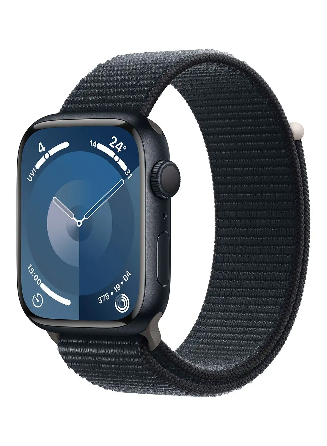 Apple Watch Series 9 GPS 45mm Midnight Aluminium Case With Midnight Sport Loop