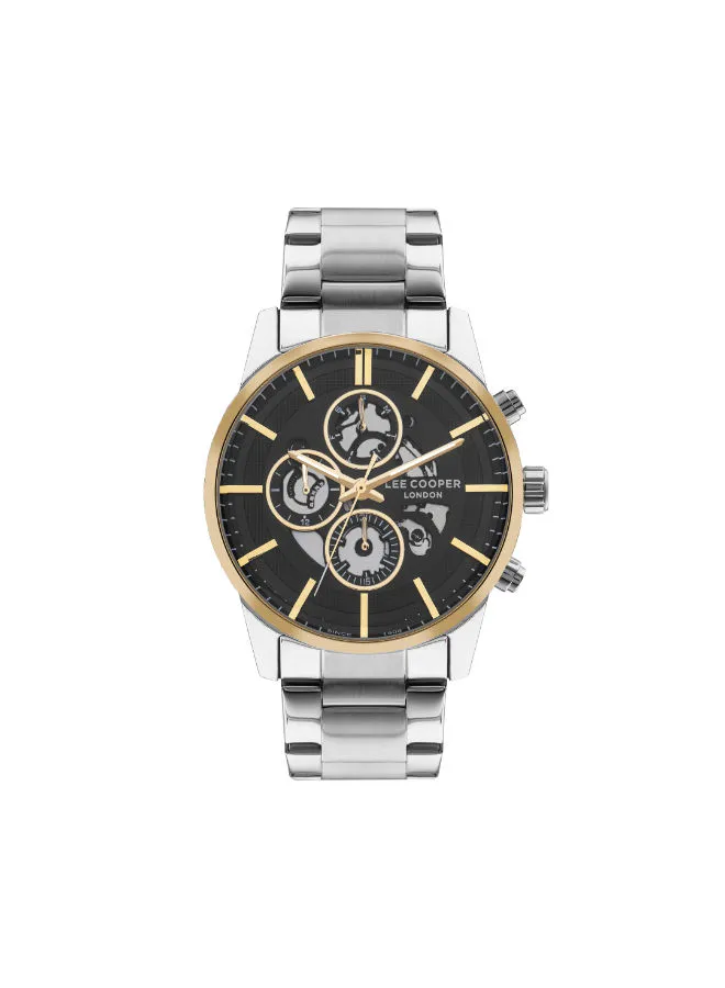 Lee Cooper Men's Chronograph Metal Wrist Watch LC07562.250 - 46 Mm
