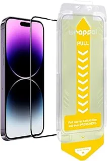 Wrapsol 3D Clear Glass Protector for iPhone 15 Pro Max