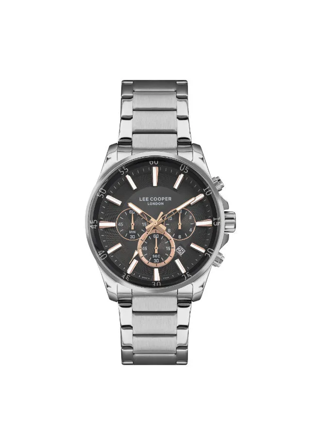 Lee Cooper Men's Chronograph Metal Wrist Watch LC07322.360 - 45 Mm