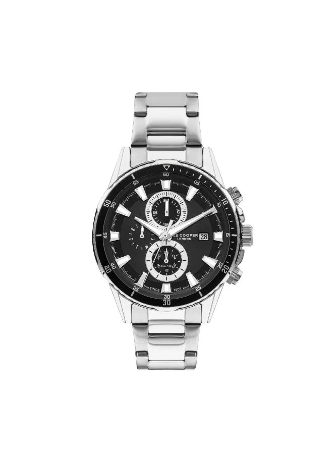 Lee Cooper Men's Chronograph Metal Wrist Watch LC07627.350 - 46 Mm
