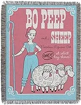 Toy Story Bo Peep Sheep Woven Tapestry Throw Blanket