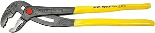 Klein Tools D504-10B Pump Pliers, Quick-Adjust Tongue and Groove Klaw Water Pump Pliers, 10-Inch