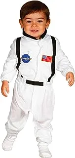 زي رائد الفضاء للأطفال، من 6 إلى 12 شهرًا. يتضمن الزي: بذلة