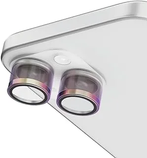 واقي عدسة الكاميرا Levelo Lucent Duo بقوة 9H تيتانيوم لهاتف iPhone 15 / iPhone 15 Plus