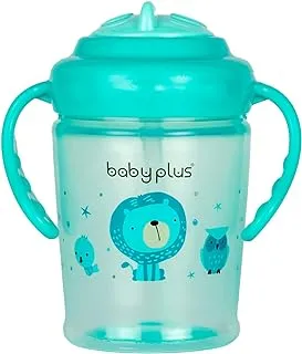 Baby Plus BP5167-B Cup with Straw Lid, Green