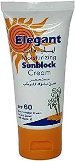 Elegant SPF60 Moisturizing Sunscreen Cream 60 g