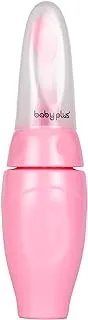 مجموعة زجاجات تغذية الحبوب من بيبي بلس BP5146-C، باللون الوردي