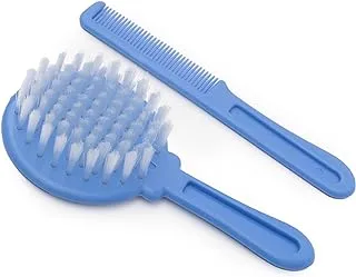 Baby Plus BP5170-A Baby Brush and Comb, Blue