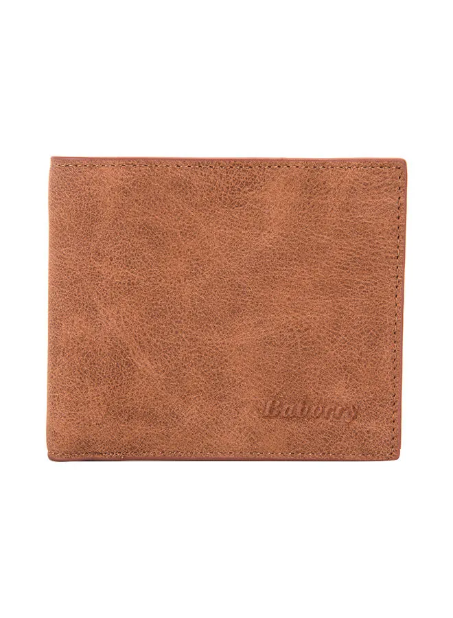 Generic Leather Multi-Function Wallet Brown