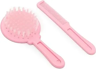 Baby Plus BP5170-C Baby Brush and Comb, Pink