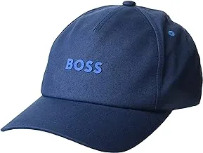 قبعة بيسبول من BOSS مصنوعة من نسيج التويل وشعار صغير
