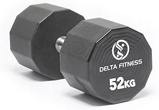 Delta Fitness Polyurethane Dumbbells 52 kg, 2-Pieces