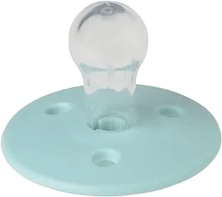 Mininor - Round Pacifier Silicone 6M - Cool Mint