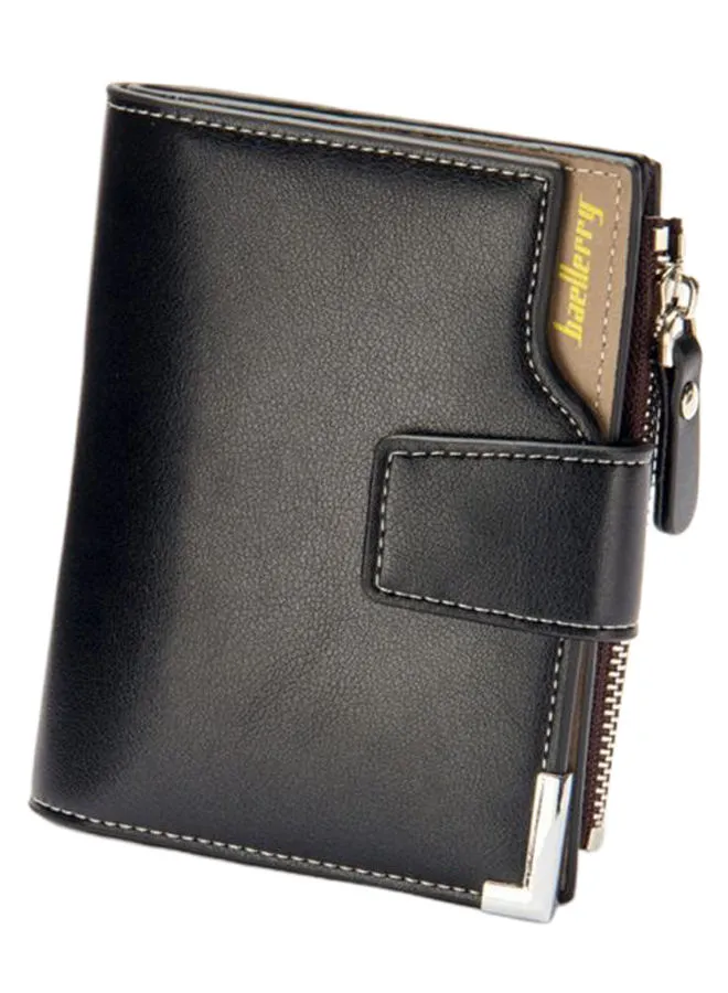 baellerry Business Style All Match Fashion Wallet Black
