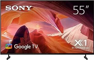 Sony BRAVIA 55 Inch LED TV 4K UHD HDR Smart Google TV - KD-55X80L (2023 Model)