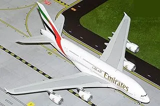 GeminiJets G2UAE1049 Emirates Airbus A380 A6-EUV; Scale 1:200 White