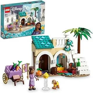 مجموعة ألعاب البناء LEGO® À Disney Princess™ Asha in the City of Rosas 43223 (154 قطعة)