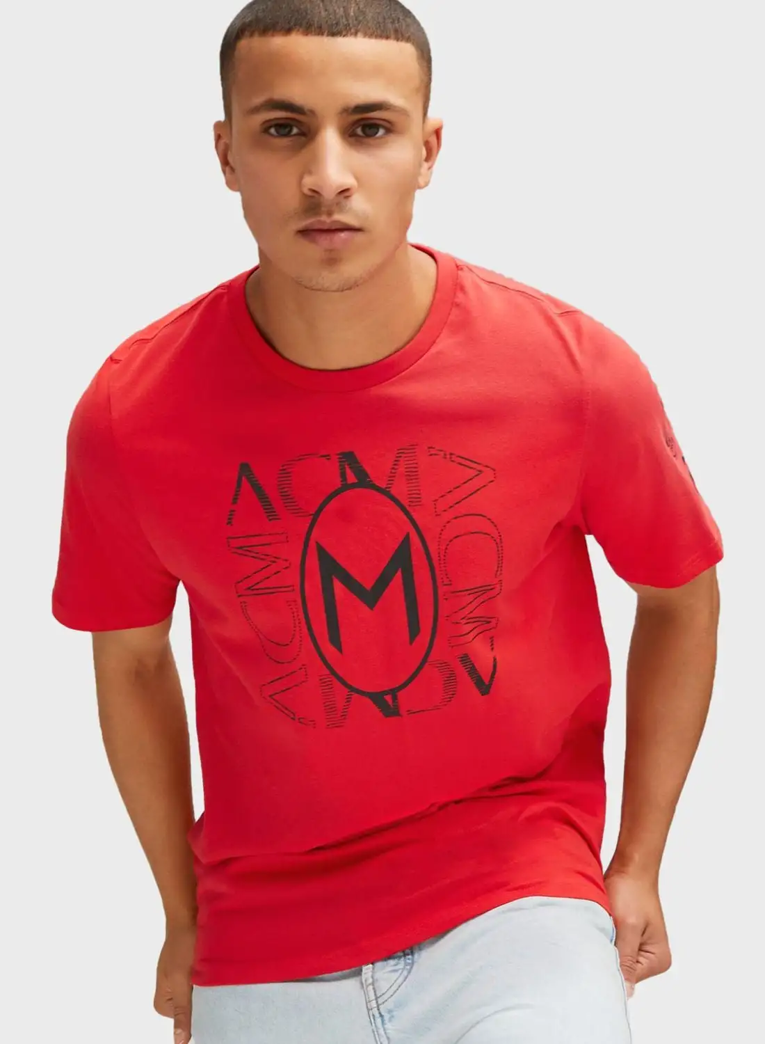 PUMA Ac Milan Football Core Graphic T-Shirt