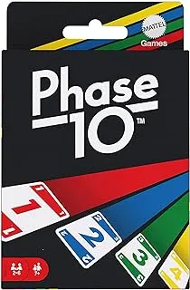 Mattel Games Phase 10, Rummy-type Card Game FFY05