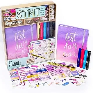 STMT D.I.Y. Planner Set – Decorate Your Own Monthly Planner/Organizer – Stationery Kit for Kids and Adults Ages 8 and Up