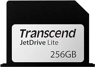 بطاقة توسيع تخزين JetDrive Lite 360 ​​سعة 256 جيجابايت لجهاز MacBook Pro مقاس 15 بوصة مع شاشة Retina (TS256GJDL360)، أسود/فضي