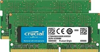 مجموعة كروكيال 32 جيجابايت (16 جيجابايت × 2) DDR4 2400 MT/s (PC4-19200) DR x8 SODIMM 260-Pin لنظام التشغيل Mac - CT2K16G4S24AM
