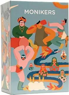 Monikers Card Game - The perfect party game for 17+ years