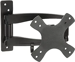 Monoprice Full-Motion Articulating TV Wall Mount Bracket for TVs 13in to 27in | Max Weight 33lbs, VESA Patterns Up to 100x100 - Stable Series