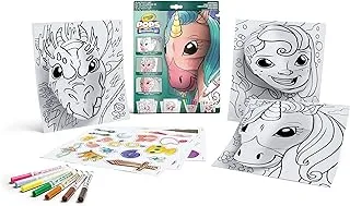 كرايولا - ألوان بوبس، موضوع مخلوقات خيالية، لعبة تلوين وبناء للأعمال الفنية ثلاثية الأبعاد، نشاط إبداعي للأطفال، للأعمار من 6 سنوات فما فوق، 04-2803