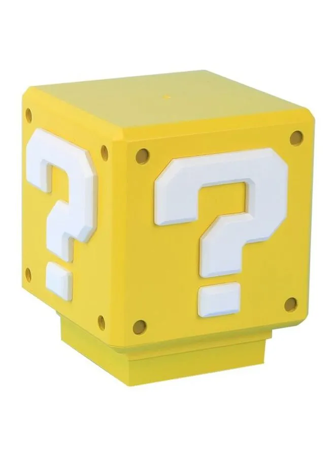 Paladone Super Mario Mini Question Block Light Yellow 7.5x7.5x7.5cm