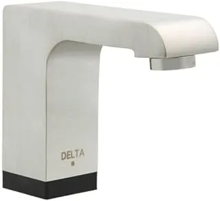 دلتا 601T040 صنبور مرحاض إلكتروني يعمل بالبطارية التجارية على سطح السفينة