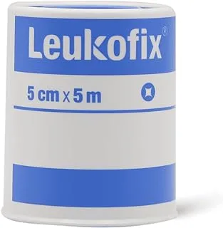 BSN Medical Leukofix Transparent Surgical Tape with Snap Ring, 5 cm X 5 m Size
