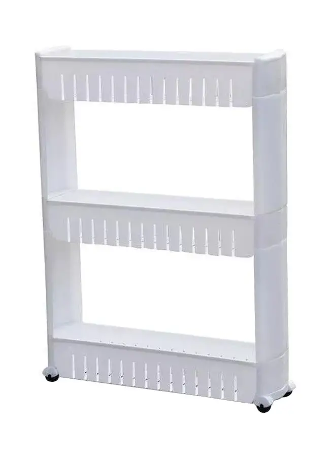 Generic 3-Shelf Storage Rack White