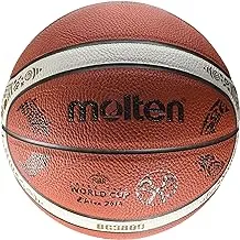 إصدار خاص من Molten FIBA ​​لكرة السلة للاستخدام الداخلي والخارجي، تصميم بلونين، 7