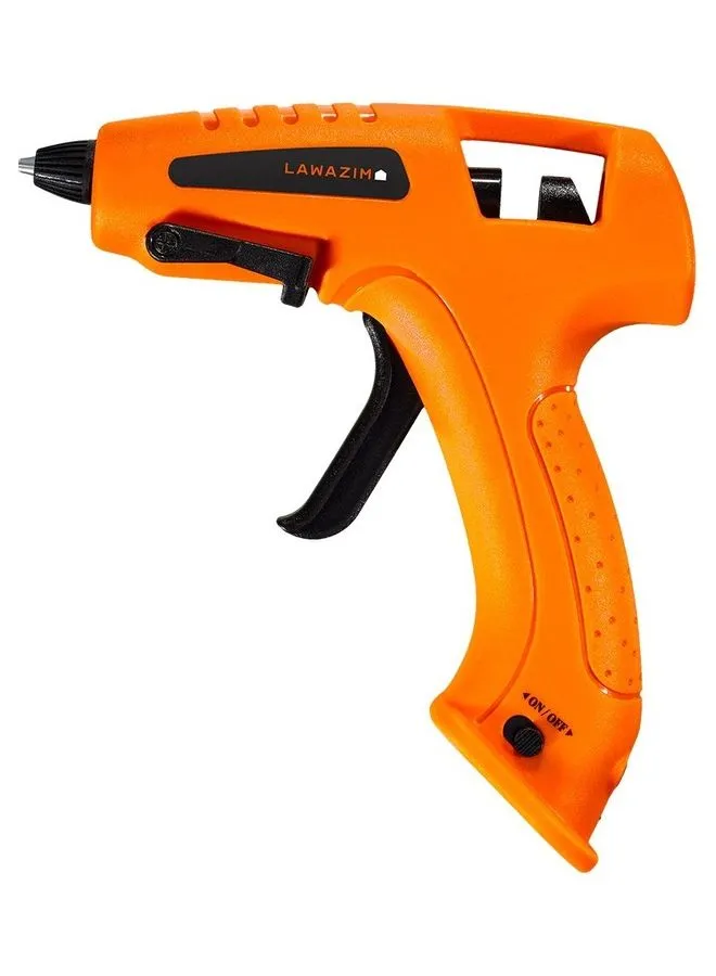 LAWAZIM Cordless USB Glue Gun Orange/Black