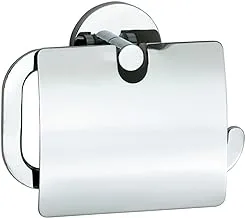 SMEDBO- TOILET ROLL HOLDER WITH LID POLISHED